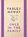 Cover image for Owls in the Family